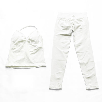 Impact Longline Strappy Top & Legging 2 Pieces Set